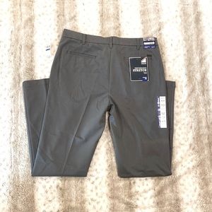 Men’s Dress Pants Straight Flat Front 36 x 34 Slacks